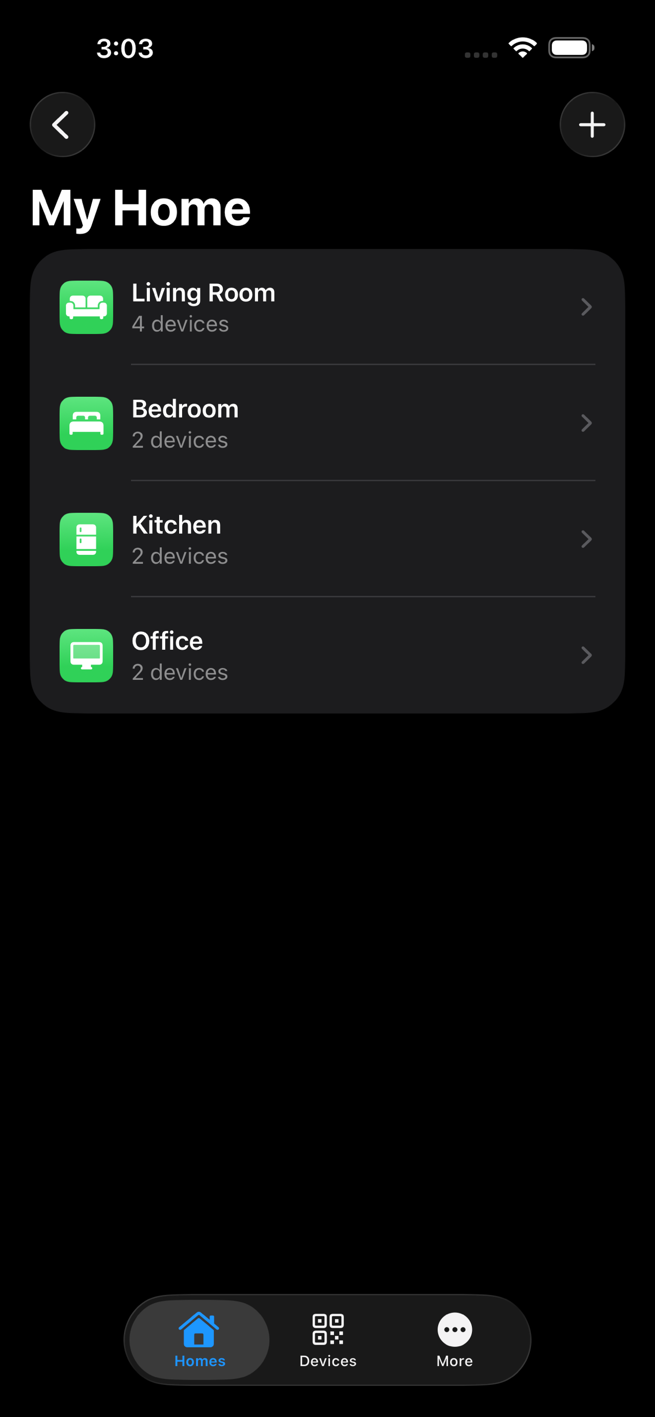 Rooms in your home